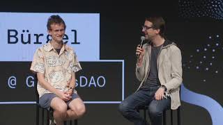 Vitalik Buterin & Sebastian Bürgel Fireside Chat @ Ethereum Cypherpunk Congress