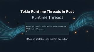 Tokio Single Thread vs Multi Thread Runtime (Rust Async Explained)