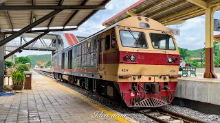 บรรยากาศช่วงใกล้เที่ยง ณ สถานีรถไฟปากช่อง #train #รถไฟ (29 พ.ค.66)