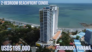 2-Bedroom Beachfront Condo with Ocean Views in Sought-After Coronado Panama ID-R-0491 - USD$199,000