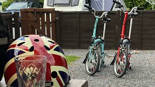 Brompton Folding Bikes, Europe 2020 We Love our Bromptons in our Sprinter Campervan