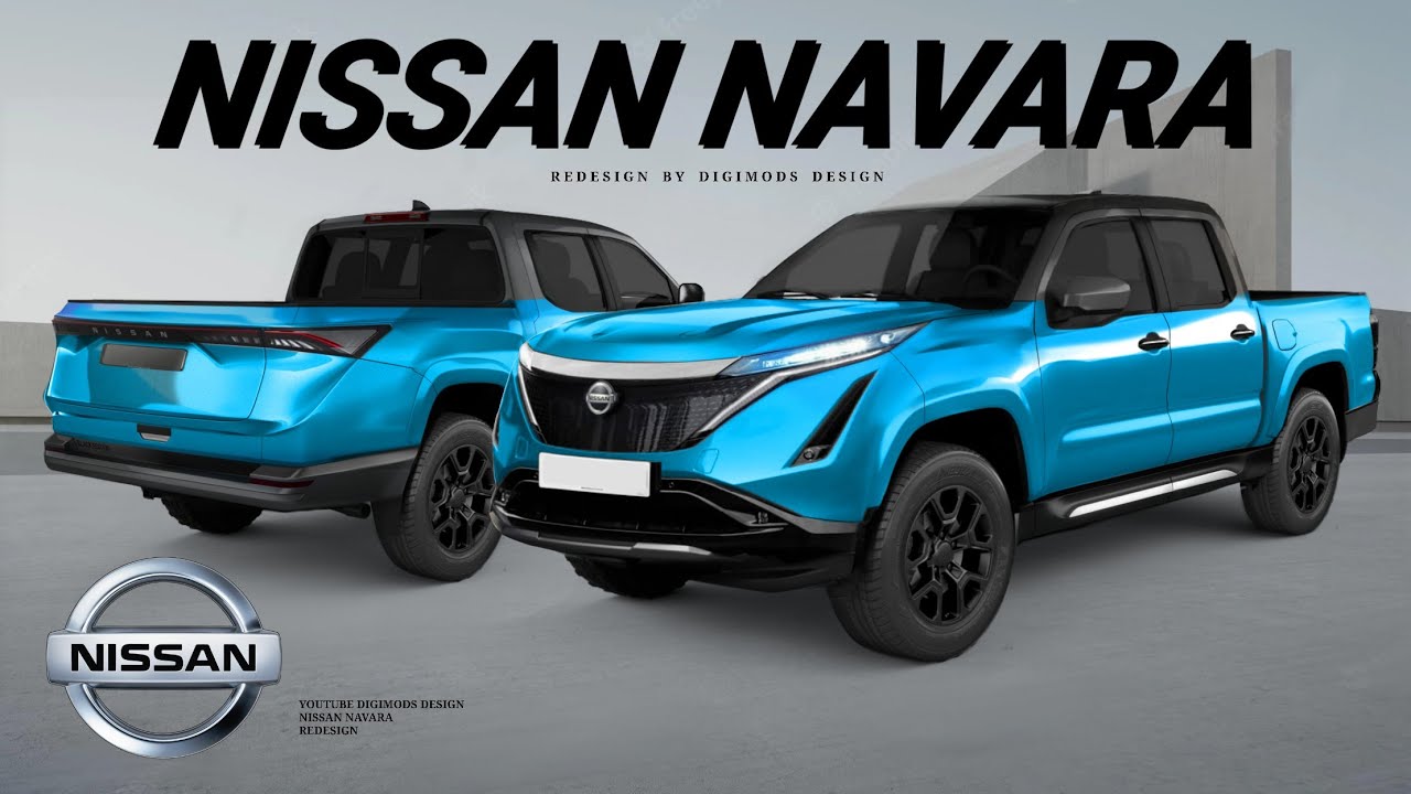 ALL NEW NISSAN NAVARA 2024-2025? REDESIGN | Digimods DESIGN | - YouTube