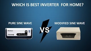 Which is best inverter for home? Modified sine wave vs. pure sine wave