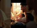 RONALDO AND MESSI PLAY WITH BABY#funny #baby #messi  #football #soccersuccess #footballskills #goals