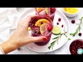 sparkling citrus pomegranate mocktail paleo vegan non alcoholic