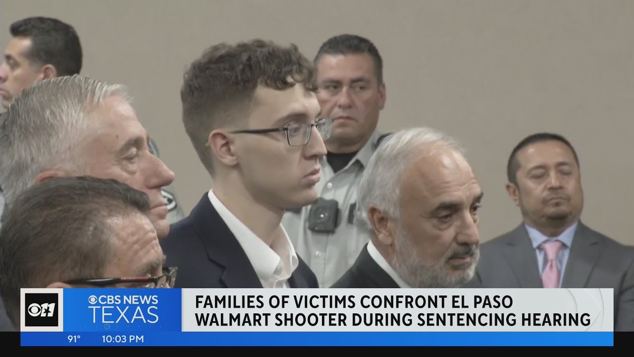 Families Of Victims Confront El Paso Walmart Shooter During Sentencing ...