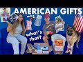 Unboxing CRAZY American Gifts: Our Reactions! 🇺🇸🇺🇦