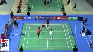 【総合2022】R1 小林晃／小野菜保（ジェイテクト／再春館製薬所）vs 川島直也／大澤佳歩（中央大学／BIPROGY）