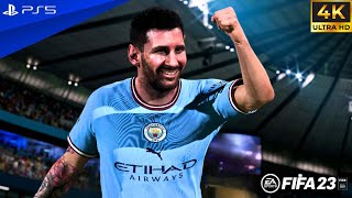 FIFA 23 - Man City vs Inter Milan - Champions League Final | Ft. Mbappe , Messi PS5 Gameplay 4K