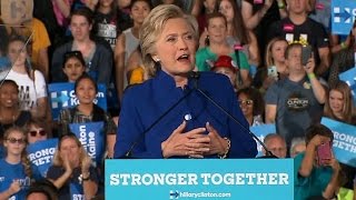 Full Video: Clinton rallies supporters at Arizona State University