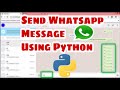 Send Whatsapp Message Using Python Script