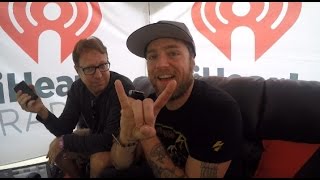 Josh of Coheed And Cambria with 103.1 iHeart Austin at Fun Fun Fun Fest!