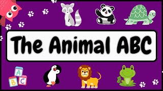 THE ANIMAL ABC ZOO: 🐾 An A-Z Alphabet Adventure with Amazing Animals! 🌟🦁| English Animal Names