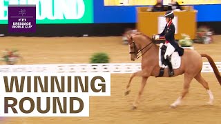 Charlotte Dujardin and Gio light up London! | FEI Dressage World Cup London 2021