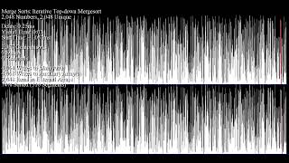 Iterative Top-Down Merge Sort