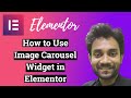 How to Use Image Carousel Widget in Elementor