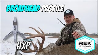 New for 2024 REK HXP Broadhead | Massive Hyper Cut