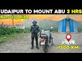 UDAIPUR TO MOUNT ABU NON STOP HONDA H'NESS CB350 | EP-04 | JHUNJHUNU TO UDAIPUR | 1500 KM JOURNEY