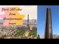 Paris city view from Montparnasse Tower | Eiffel Tower from Montparnasse Tower|| Travellingsoulstale