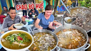 NỒI CHÁO BÒ HUẾ ĐẶC SỆT NGON XUẤT SẮC KHÓ BỎ QUA, CỐ ĐÔ HUẾ TRÚT MƯA XỐI XẢ NGUY CƠ TÁI LŨ LẦN 4