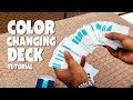 Magic Trick Tutorial - Color Changing Deck (EASY CARD TRICK)