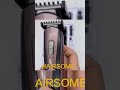 rechargeable beard trimmer with 3 guide combs fine cutting adjustment