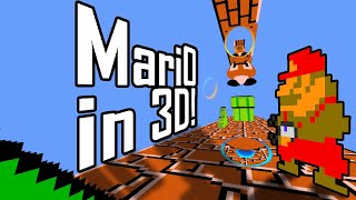 3D Mari0 | Portal Super Mario Bros. in 3D (Gameplay)