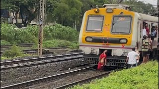 Train Accident Between Nahur Bhandup \u0026 Mulund Railway Station|Central Railway