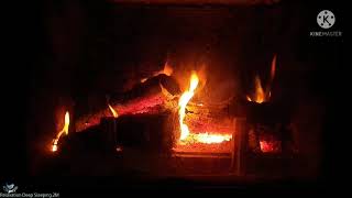 Relaxing Music & Fireplace Sound.Relaxing Piano Music,Soothing Music,Calm Music And Wood Fire Sound