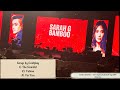 Songs by Coldplay - Sarah G. & Bamboo duet - live in Sydney Australia (9 Aug 2024)