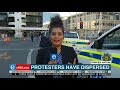 Protesters have dispersed
