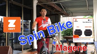 ปั่นจักรยาน spin bike \u0026 แอพ zwift