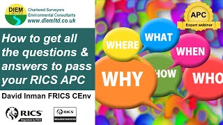 How to get all the questions & answers to pass your RICS APC