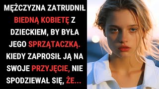 Mężczyzna Zatrudnił Samotną Matkę, Aby Sprzątała Jego Dom. Raz Zaprosił Ją Na Swoje Przyjęcie, Ale..