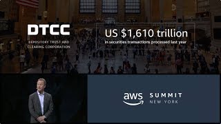 AWS Summit Series 2018 - New York: Robert Palatnick, CTA at DTCC