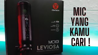 Review FANTECH LEVIOSA MCX01 - Professional Mic Condenser