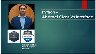 17.PYTHON Abstract Class Vs Interface