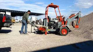 Mini Excavadora marca RHM año 2006 (demostracion)