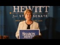 sharon hewitt for state senate district 1