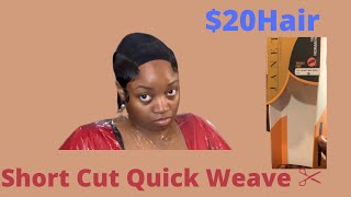 Short cut Quick Weave (28 piece) | very detailed | beginner friendly