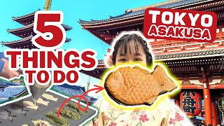 5 MUST Experiences in Asakusa TOKYO 2023 by Local Japanese 🌸Not Just Temples! Things to do in Tokyo