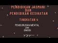 Pendidikan Jasmani dan Pendidikan Kesihatan Tingkatan 4 - Pengurusan Mental dan Emosi