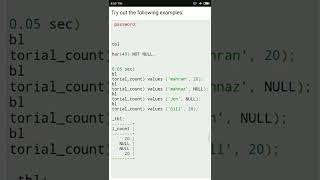 Handling Null Values in MySQL #mysql #database #databasemanagement