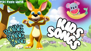 Boing Boing Boing! Kangaroos in the Outback | Fun Kids Song About Australian Animals