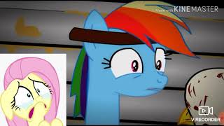 Fluttershy reacts to Smile HD and Cupcakes! (13+ ONLY! -Read description)