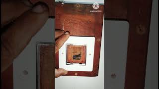 How to fit a modular regulator into an old wooden switch box      E-Life ELECTRICAL \u0026 PLUMBING WORKS