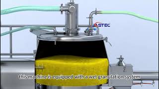 How to make wet granule ? Look at our GHL wet granulator !