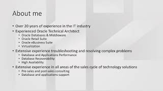 Fast Track to DBA - Intro