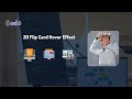 3D Flip Card Effect On Hover Using Only HTML & CSS |