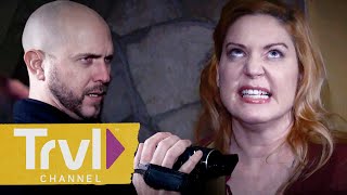 Amy Senses Violent Female Spirit Attached to Homeowner | The Dead Files | Travel Channel